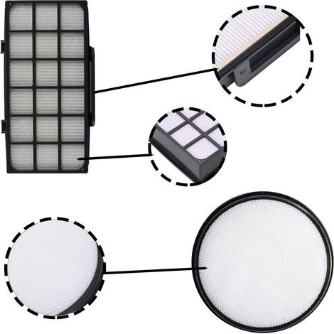 Filter ZR903701,Replacement Filter ZR903701,Filters for Rowenta Silence Force Cyclonic 4aaaa Ro76xx Model Vacuum Cleaners, Filter Accessories for RO7647EA RO7663EA RO7676EA RO7681EA (Model RO76xx) (1/2)