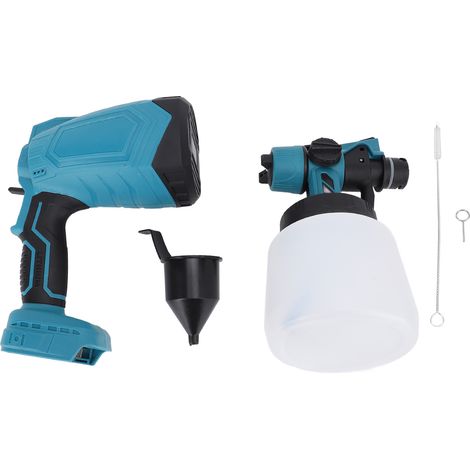 Pistolet à peinture électrique 200 W, capacité 1000 ml, outil de peinture automatique rechargeable haute puissance pour voiture et meubles (1/5)