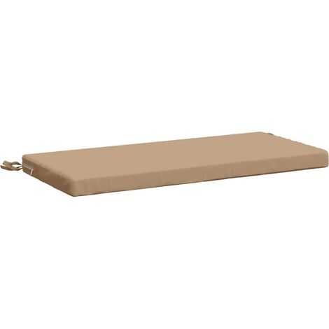 Bankkissen SOEST 100 % Polyester Sand 60 x 40 x 5 cm vidaXL (1/5)