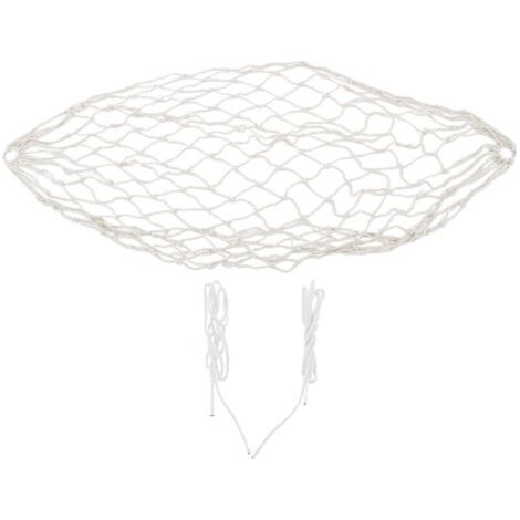 QORVA
-Hamac en corde de coton tissé à la main, capacité de 264,6 lb, hamac portable en maille de corde de coton pour extérieur, intérieur, patio, cour,DUBUNS