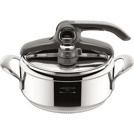 Lagostina diva pentola a pressione acciaio inox 3.5lt 22cm