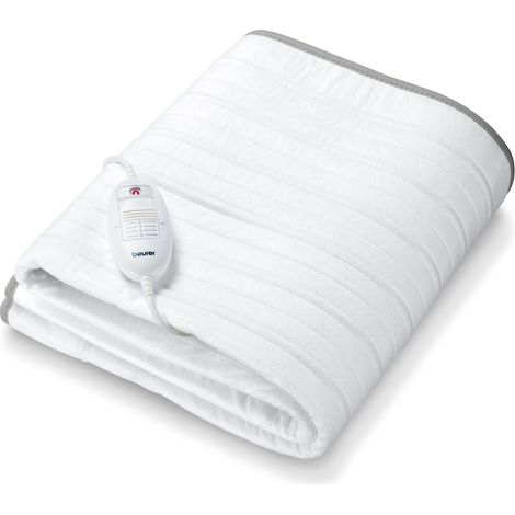Beurer 30083 TS 17 Scaldaletto Elettrico Singolo 60 W 3 livelli di temperatura 150x80 cm lavabile 30 °C colore Bianco (1/4)