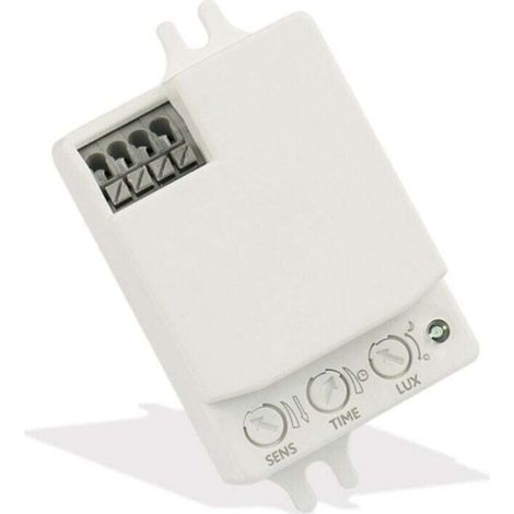 Interruptor de luz inteligente mini con sensor de movimiento por radar Crezuo de 5,8 GHz, detección de movimiento por cuerpo humano, AC85-265V-Crezuo