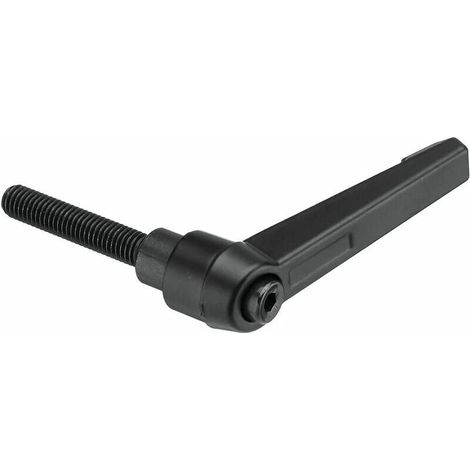 M8-Klemmhebel aus Zinklegierung, 20–60 mm Gewindelänge, Klemmgriff, verstellbarer Feststellschraubenknopf – 25 mm (1/3)
