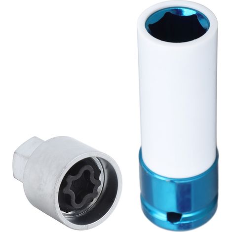 Lot de clés antivol pour écrous de roue Mercedes 304, extracteur de goujon, douille incluse, anti-vol, remplacement. (1/5)