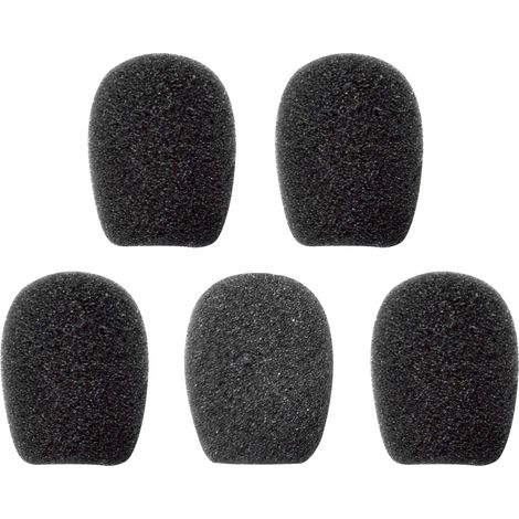 Set de 5 Mousses pour Microphone,Accessoire Intercom Bluetooth,Sena SMH10R SMH5 SMH3 SPH10,Pour Casque Moto