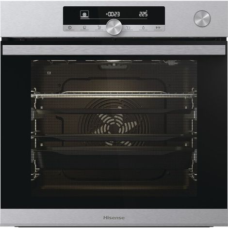 Forno incasso Sconosciuta Hisense O643PX Forno Elettrico da Incasso 77 L Vapore Pizza Pirolitico 3500 W Classe A+ Inox