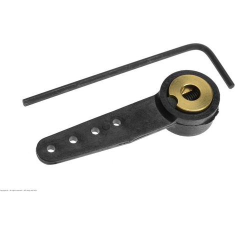 Revtec - Nylon Steering Arm - Single - 33mm - Shaft Dia. 4mm - 1 pc
