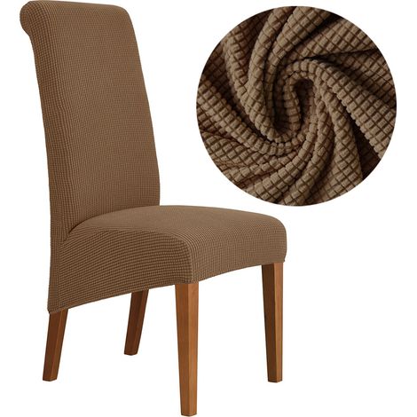Housse pour fauteuil incliné XXL jacquard marron