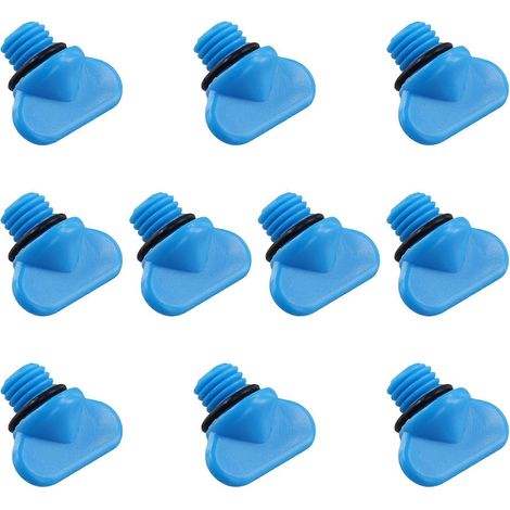 Lot de 10 bouchons de vidange d'eau pour collecteur d'échappement, compatibles avec les références 22-806608A1, 22-806608A02 et 8M2000874. (1/5)