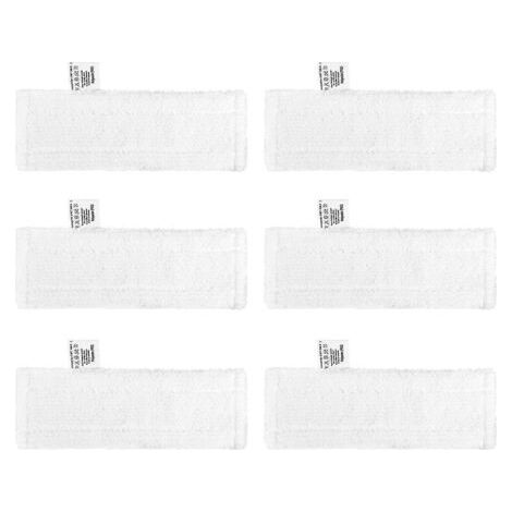 Lot de 6 lingettes de rechange en microfibre pour nettoyeur vapeur EasyFix SC 2, SC 3, SC 4 et SC 5 (1/5)