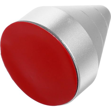Heckstoßstangendekoration aus silberfarbenem Aluminium