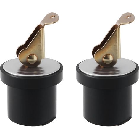 Set mit 2 Messing-Ablassstopfen, 2,2 cm, korrosionsbeständig, für Boote, Yachten und Kajaks (1/5)