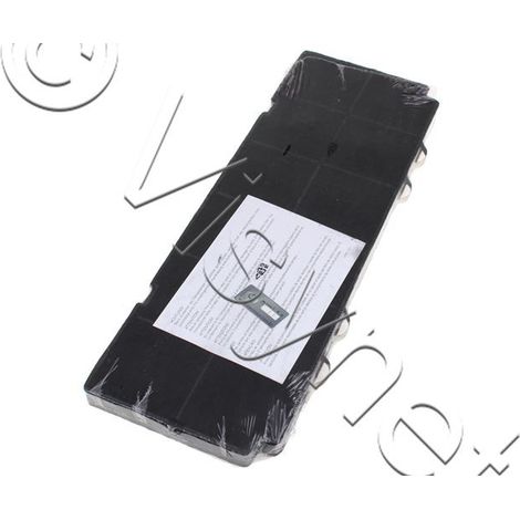 Filtre à charbon MCBF71 (42 x 14,2 x 2 cm) pour Hotte AEG 9029802817 (1/2)