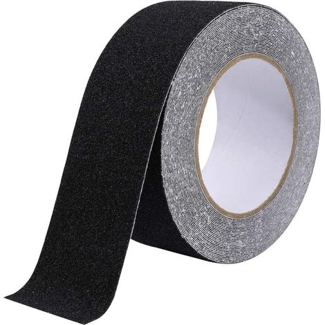 Beijiyi – Bande antidérapante adhésive 5cm x 10m – Grain 80 pour sécurité escalier – Haute traction intérieur extérieur – PVC résistant aux intempéries (1/5)