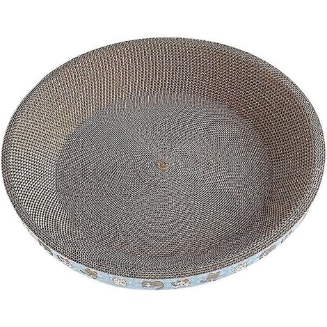 Griffoir en carton pour chat, panier, nid, protection de meubles, griffoir résistant pour chaton, coussin pour canapé, tapis à griffer-50cmx9cm