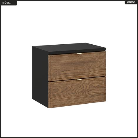 Ensemble de meubles sous vasque - 60 cm - avec Plan - MÖRK (1/5)
