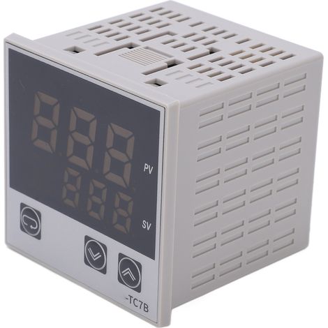 BEM-TC7B-14R hochpräziser digitaler Dual-Output-Thermostat, empfindlicher Temperaturregler für Haushaltsgeräte, zuverlässiger digitaler Regler mit Dual-Output-Funktion. (1/5)