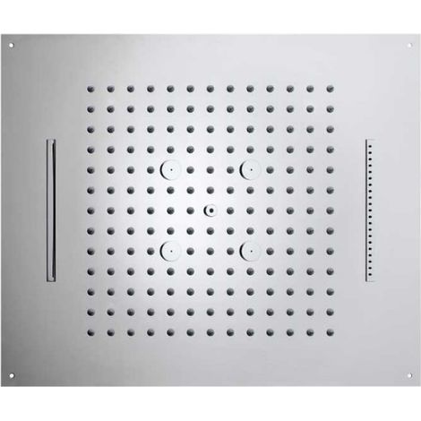 Plafond de douche 4 jets et flexible chromé Dream - BOSSINI H389280030 (1/2)