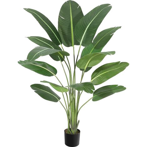 Arbre Artificiel Oiseau De Paradis, Plante Artificielle Faux Palmier Oiseau De Paradis Artificiel, Décoration Intérieure Et Extérieure pour Bureau, Salon, Jardin (1/5)