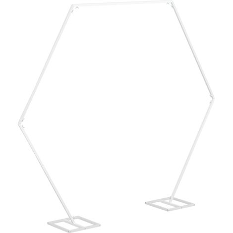 Arche de Mariage, Forme Hexagonale, Taille 232x200cm (1/2)