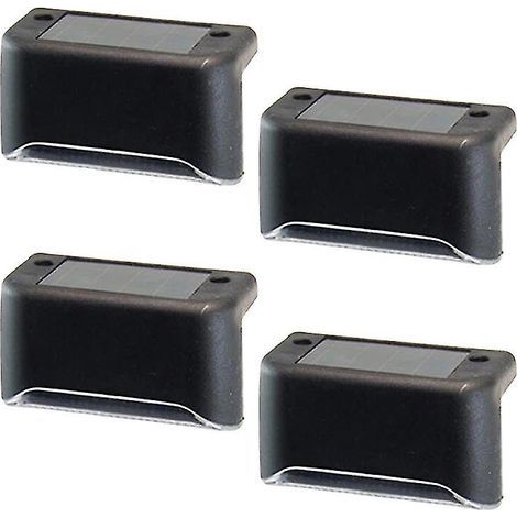 Lot de 4 lampes solaires pour escalier (1/3)