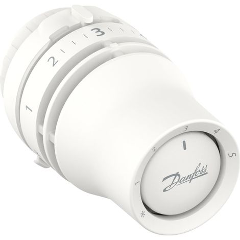 Danfoss Redia Ra Click, valvola termostatica per termosifone con soffietto termostatico a liquido e sensore integrato (1/4)