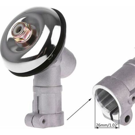 Tete De Debroussailleuse - 26 Mm - 9 Dents Rondes - Alliage Aluminium Acier - Compatible Tondeuse Et Tronconneuse - 1 Unite (1/4)