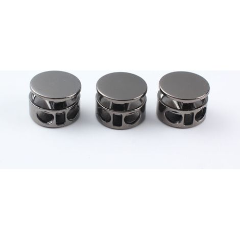 10PCS Verrouillage de cordon à ressort,verrouillage de cordon - Bascule Clip de Cordon Lock Métal - Pince à cordon robuste, fermeture à bascule à ressort robuste pour tentes, vêtements de sport (1/4)