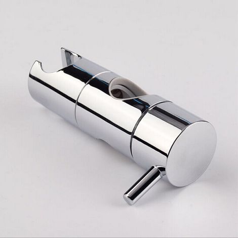 Halterung für Doccia, verstellbarer Durchmesser 22 mm, Halterung für Doccia Chrom + ABS, einfache Montage, geeignet für Asta Doccia (verchromtes Rohr mit Durchmesser 22 mm) (1/4)