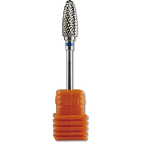 Flame Foret carbure pour perceuse à ongles machine électrique de la beauté des ongles Gravier Milieu Argenté (1/5)