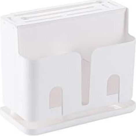 Couteau en Plastique Porte Multi-Fonction évier Drainante Boîte cuillères Couteaux de Cuisine Forks Chopsticks Plateau Ustensile Organisateur Bloc Couteaux (Color : B)-Ensoleillé