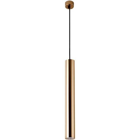 Une Pièce Moderne Pendentif Lumière Or Projecteur Long Tube Pendentif Led Cylindre Lumière Pour Cuisine Île Chambre Salon Intérieur Réglable Suspendu Suspension (1/2)