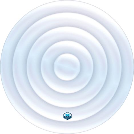 Copertura Gonfiabile Rotonda Ø140 cm per Piscine Idromaggio Gonfiabili da 4 Posti NetSpa