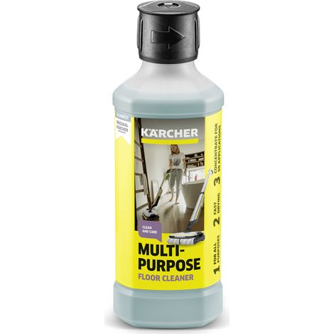 KARCHER Detergente universale per pavimenti RM 536 per lavapavimenti FC3, FC5, FC7 - Dimensioni della confezione: 500 ml - Confezione da: 8 Pezzo(i) - Peso con imballo: 0.6 kg