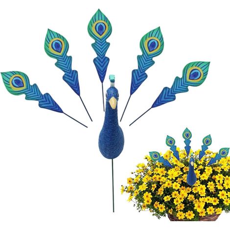 Dekorative Gartenstäbe aus Metall Tierform Kunststatue