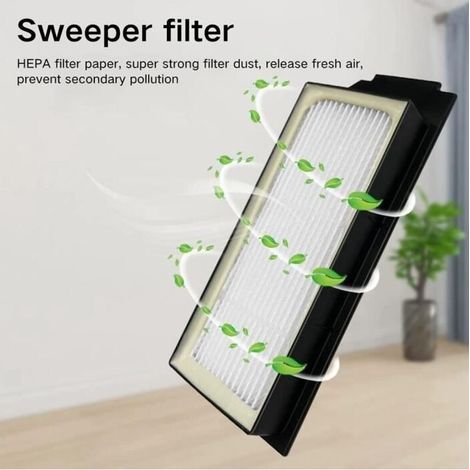 pour Aspirateur Robot Ecovacs X1 plus Brosse LatéRale Principale Filtre Hepa Sac à PoussièRe pour Vadrouille ACCESSOIRE (1/3)