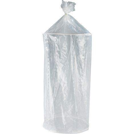 Wenko – Lot de 2 housses de protection pour tomates – Mini serre anti pluie et parasites – Dimensions 40x130 cm – Aération optimale pour croissance rapide