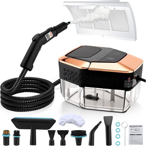 Nettoyeur à Vapeur Portable Haute Pression 2500W,4 Bars,1800 ml (1/5)