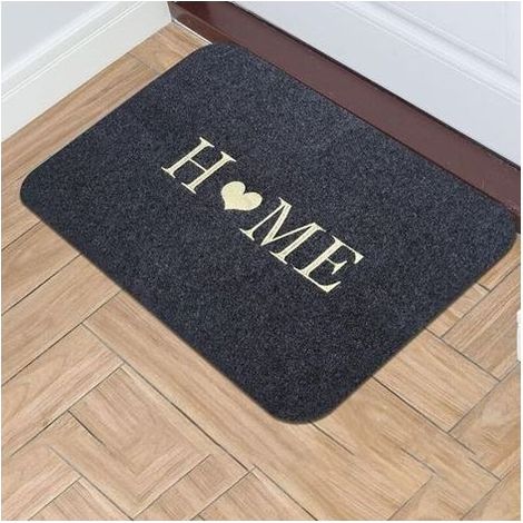 Pièces Paillasson, Tapis de Porte d'entrée, Tapis Intérieur Absorbant, Lavable et Antidérapant (1/3)