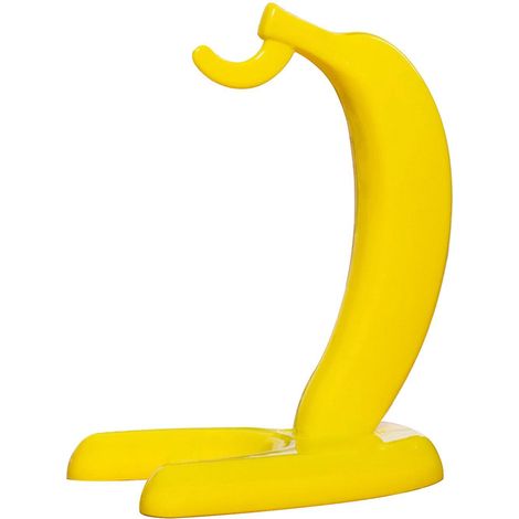 Bananenaufhänger, Bananenbaumhalter, Ständer, Gelb, Moderner Bananen-Präsentationsständer mit Haken für die Küchentheke