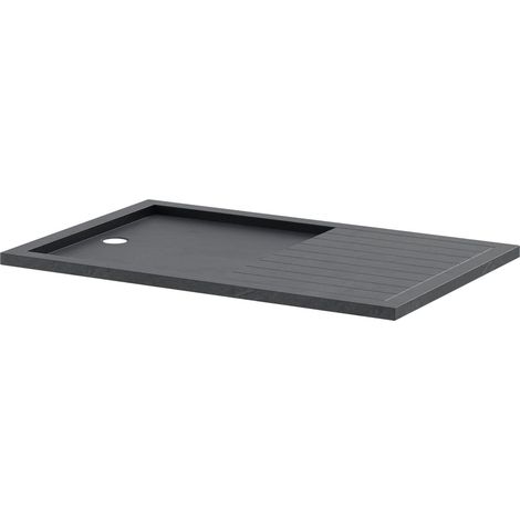 Pearlstone Slate 1400mm x 900mm x 40mm Rectangular Walk In Shower Tray (1/4)