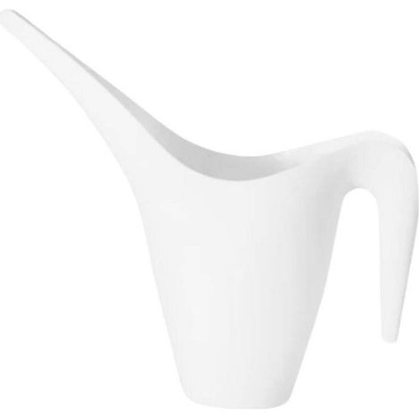 Trade Shop - Gießkanne mit langem Schnabel White Gießkanne für den Garten DIM.17x18.5x8CM -