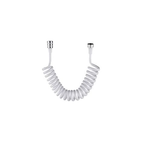 Tuyau flexible de douche à ressort en ABS pour bidet, salle de bain, blanc – (1/5)