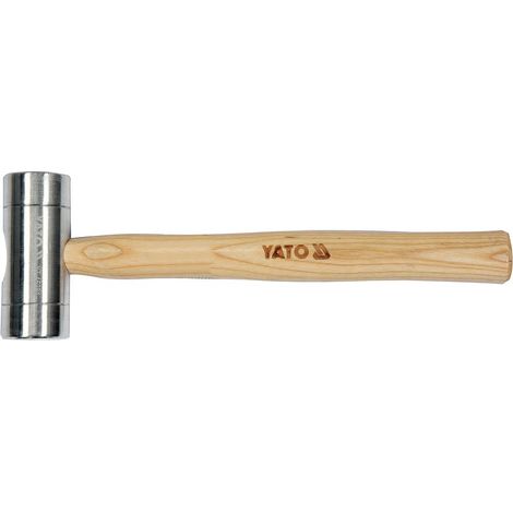 Yato Schonhammer Ausbeulhammer Aluminium Hammer Alu Kopf Ø 30 40 50 mm Alukopf Doppelseitiger Hammer Doppelkopfhammer +Ø 40mm / 300g (1/3)