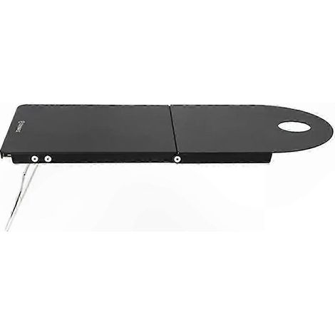 Table de camping ultra-légère en aluminium pliable, support réchaud pour randonnée et voyage, design compact et transportable (1/5)