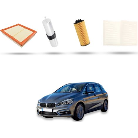 Kit Tagliando 4 filtri compatibile con BMW Serie 2 (F44,F45,F46) 218d 100kw dal 2019 (1/5)