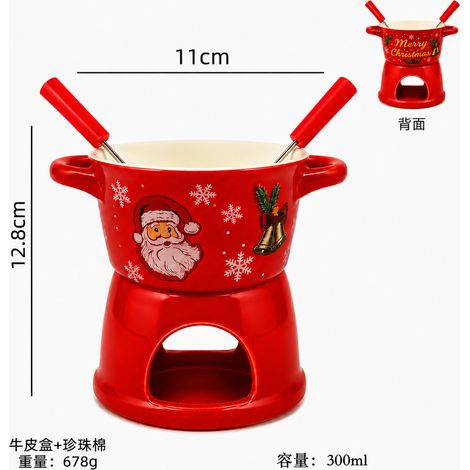Chauffe-tasse de Noël et d'Halloween, tasse chauffante pour aliments et boissons, tasse chauffante électrique festive pour la maison et le bureauPère Noël-WOODTOR (1/3)