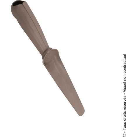 Couteau désherbeur à  main acier (1/2)