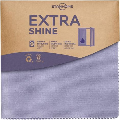Microfibre Anti-Traces Verres et Vitres 40x40 cm (1/2)